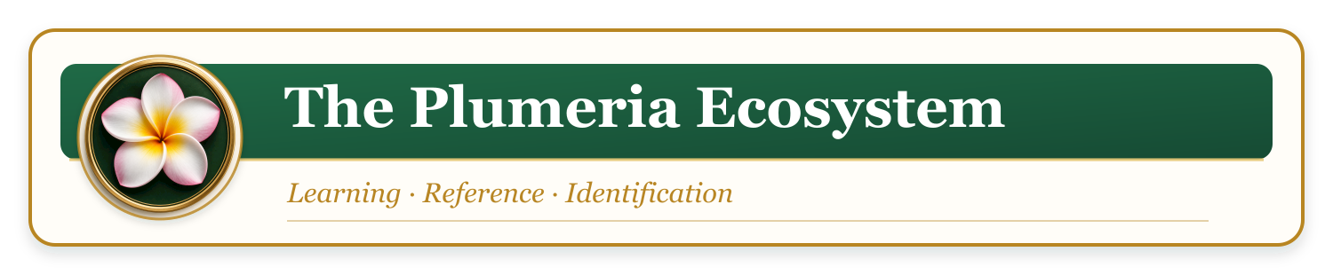 The Plumeria Ecosystem logo