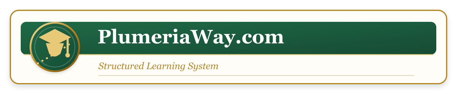 The Plumeria Way logo