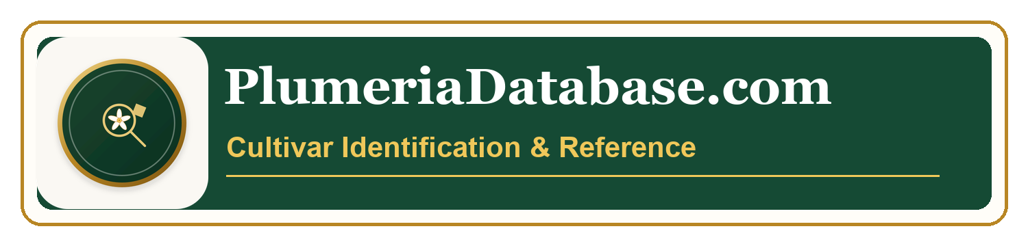 Plumeria Database - Cultivar Identification and Reference